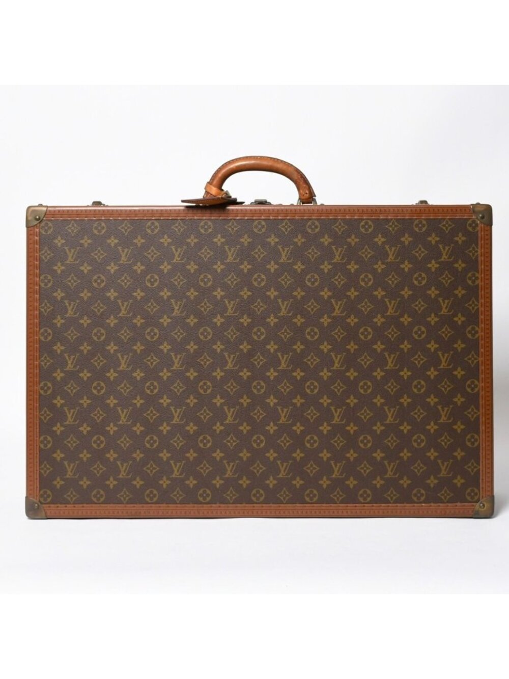 Louis Vuitton Alzer 70 Trunk Case Hard Monogram Leather